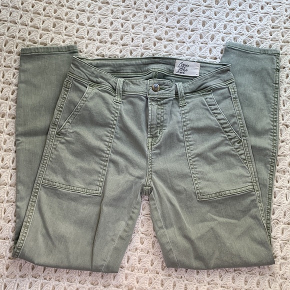 Cosmic Blue Love Skinny Pants - Picture 3 of 6